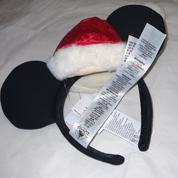 NEW!! Disney Mickey Mouse Santa Ear Headband for Adults - Picture 10 of 14